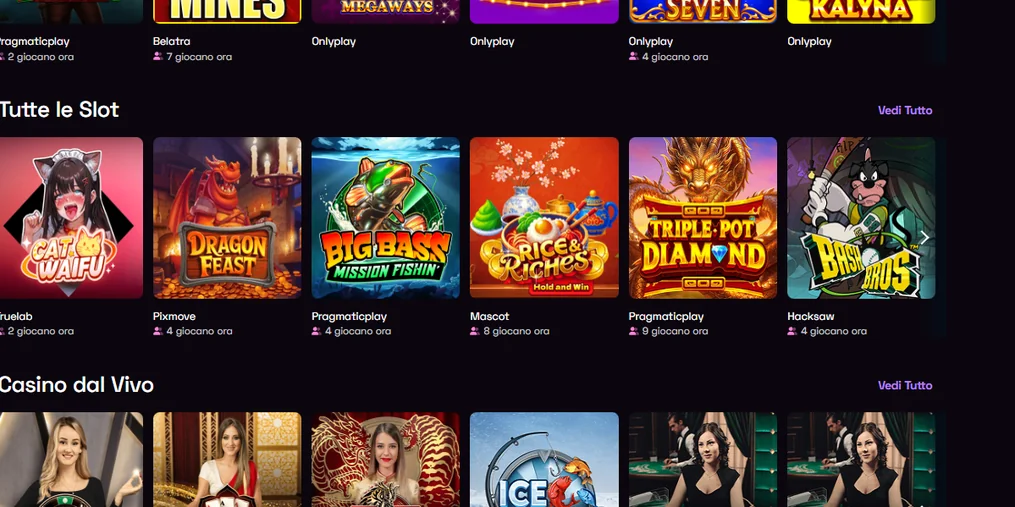 Prova slot jackpot