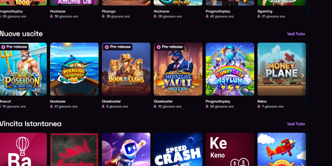 Gioca slot popolari